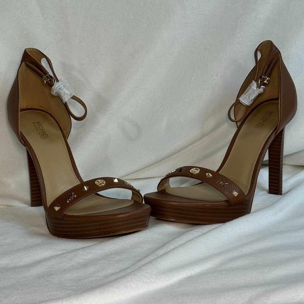 Michael Kors Platform Faux Leather Heels (NWOT)